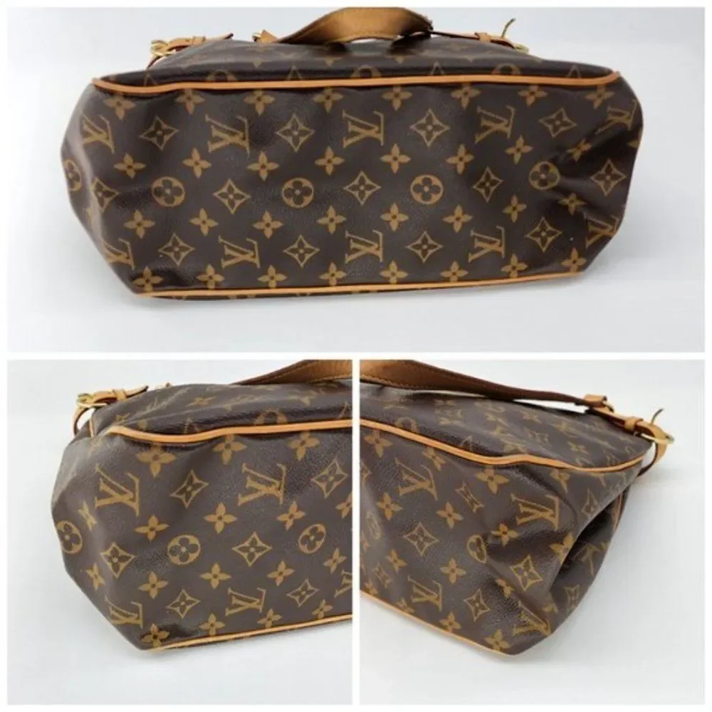 Louis Vuitton MM Tote Batignolles Vertical Monogram Canvas In Good Condition